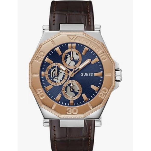 Guess Other - Guess Men's Watch PRIME GW0704G2 Leather